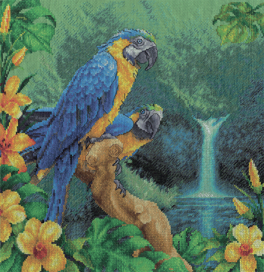 Kreuzstich-Set „Brasilianischer Regenwald“ PT-0858