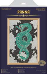 PANNA Cross Stitch Kit "Oriental Serpent" PF-7487