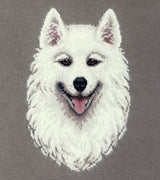 PANNA Cross Stitch Kit "Samoyed" PJ-7305 – Dog Embroidery