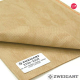 Textura de la tela Aida Vintage Zweigart para punto de cruz