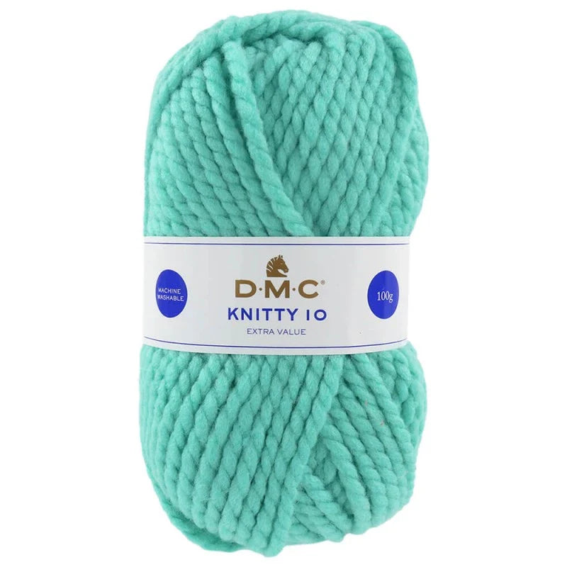 Lana DMC Knitty 10 – Hilo acrílico Super Chunky para tejer y crochet (100 g / 82 m)