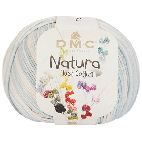 Hilo DMC Natura Colour Effects - 100% Algodón Peinado con Acabado Mate, Variedad de Colores Multicolores