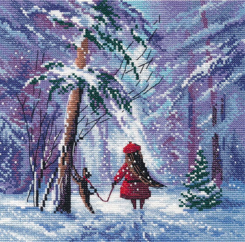 Winter's Tale – Kit de Punto de Cruz 1663 Oven