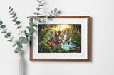 Cross Stitch Kit - L9900 Waterfall Rest by Letistitch