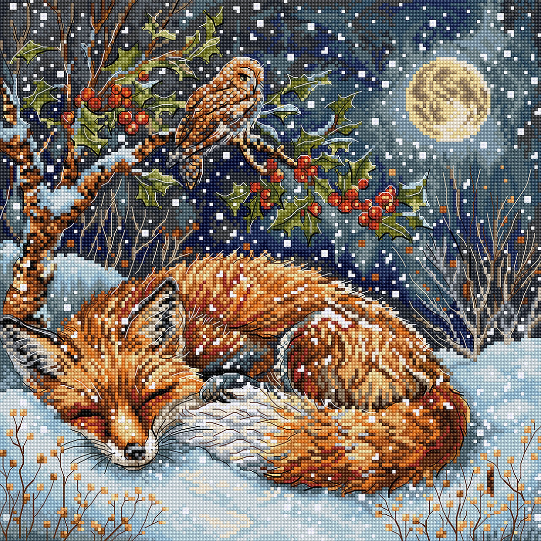 Kit de point de croix compté « Rêves de glace » – Letistitch L9938