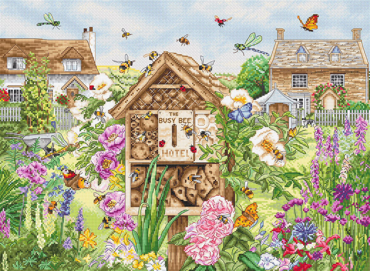 Kit de Punto de Cruz - L8104 Busy Bee Hotel - Letistitch