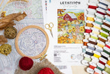 L9936 Ferme d'automne - Letistitch | Kit de point de croix