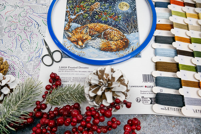 Kit de point de croix compté « Rêves de glace » – Letistitch L9938