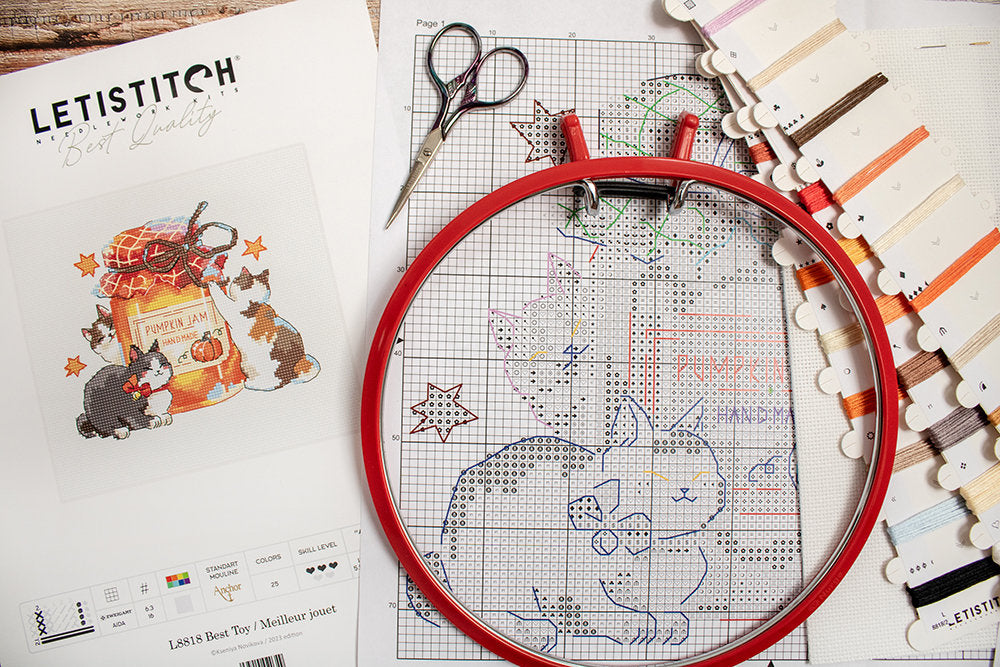 Cross Stitch Kit. Best Toy - LETISTITCH L8818