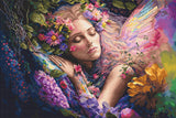 Bed of Flowers - L8081 LETISTITCH - Cross Stitch Kit