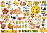 Kit de Punto de Cruz - L8221 Autumn Sampler de Letistitch