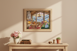 L9922 Pavillon d'hiver - Letistitch | Kit de point de croix