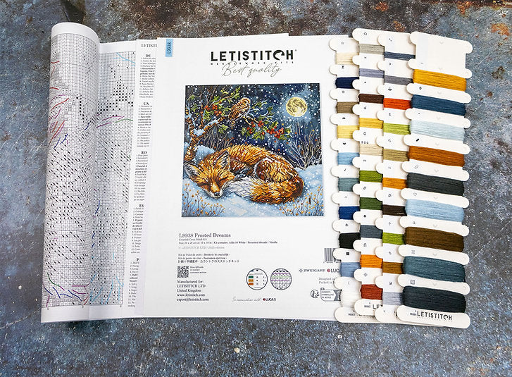Kit de point de croix compté « Rêves de glace » – Letistitch L9938