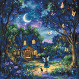 L9942 Le Jardin de Luna - Letistitch | Kit de point de croix