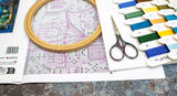 L9942 Le Jardin de Luna - Letistitch | Kit de point de croix
