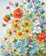 Kit de Punto de Cruz 'Flores Silvestres' L8091 de Letistitch - Encanto Natural y Detalle