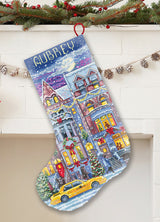 Milagro Mavideño - Christmas Stocking L8085 LETISTITCH