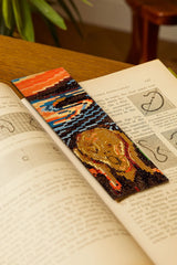 El Grito de Edvard Munch – Kit de Marcapáginas de Punto de Cruz Avanzado DMC BK1992