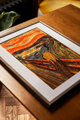 El Grito de Edvard Munch – Kit de Punto de Cruz Avanzado DMC BK1991