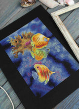 Coral Reef Inhabitants – Kit de Punto de Cruz MP Studia SNV-888