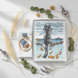 Cross Stitch Kit "Melancholy" MP Studia SM-784