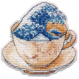 Cross stitch kit "Magnet. Wave" 1605 Oven