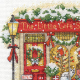 Kit de point de croix compté doré Petite : La petite boutique de cadeaux (D70-09623)