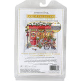 Kit de point de croix compté doré Petite : La petite boutique de cadeaux (D70-09623)