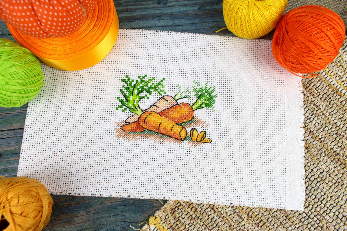Vista adicional de Kit de punto de cruz MP Studia SM-787 – Carrot () 6x9 cm