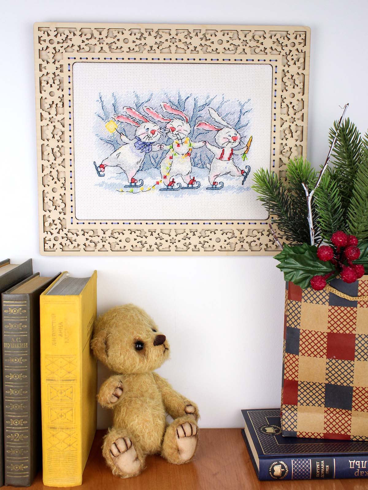 Kit de Punto de Cruz MP Studia SM-993 – Festive Round Dance