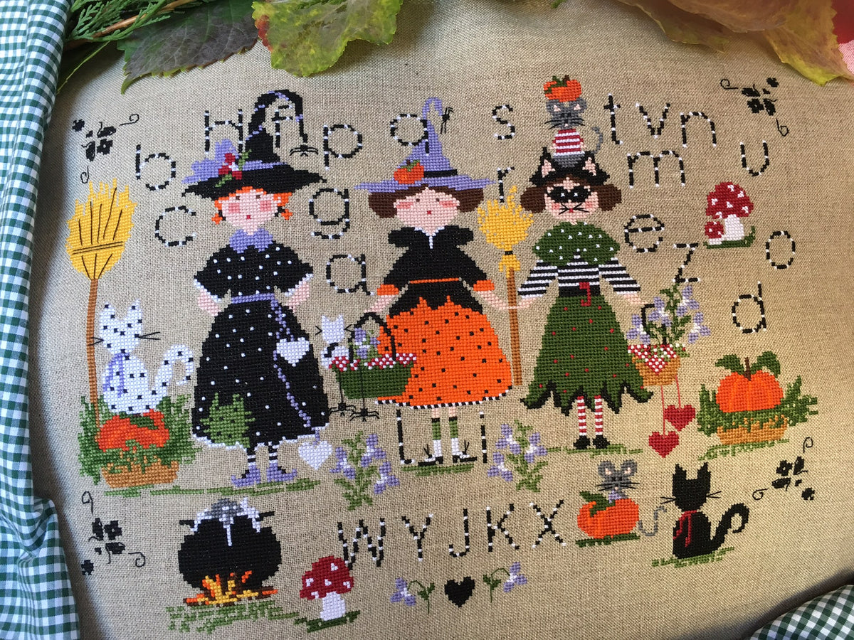 Festa di Halloween - Lilli Violette - Grafica punto croce