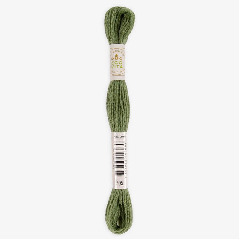 Hilo de Bordado Orgánico DMC Eco Vita - 100% Lana Merino con Tintes Naturales