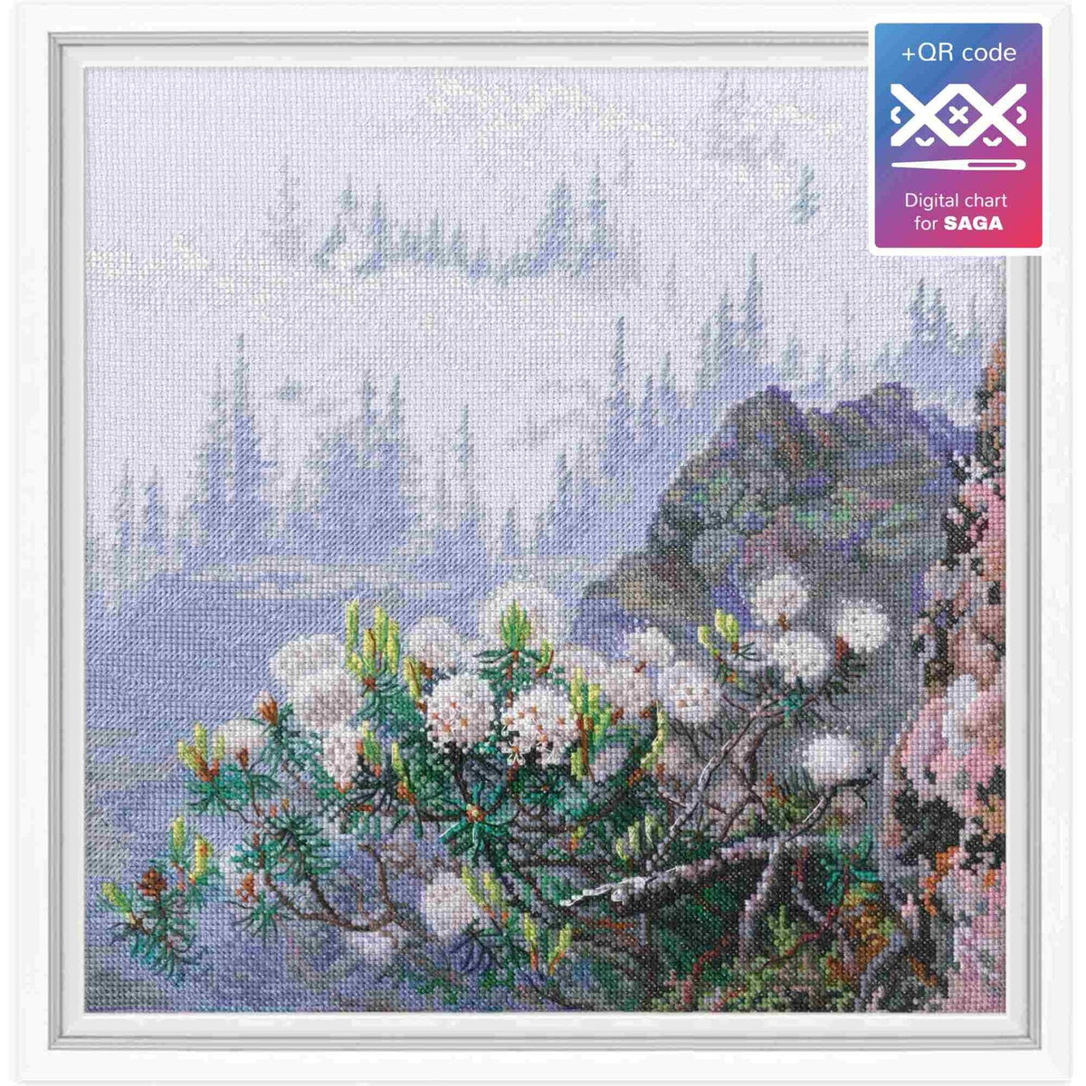 Kit de Punto de Cruz RTO Wild Rosemary – M1015 - imagen 2