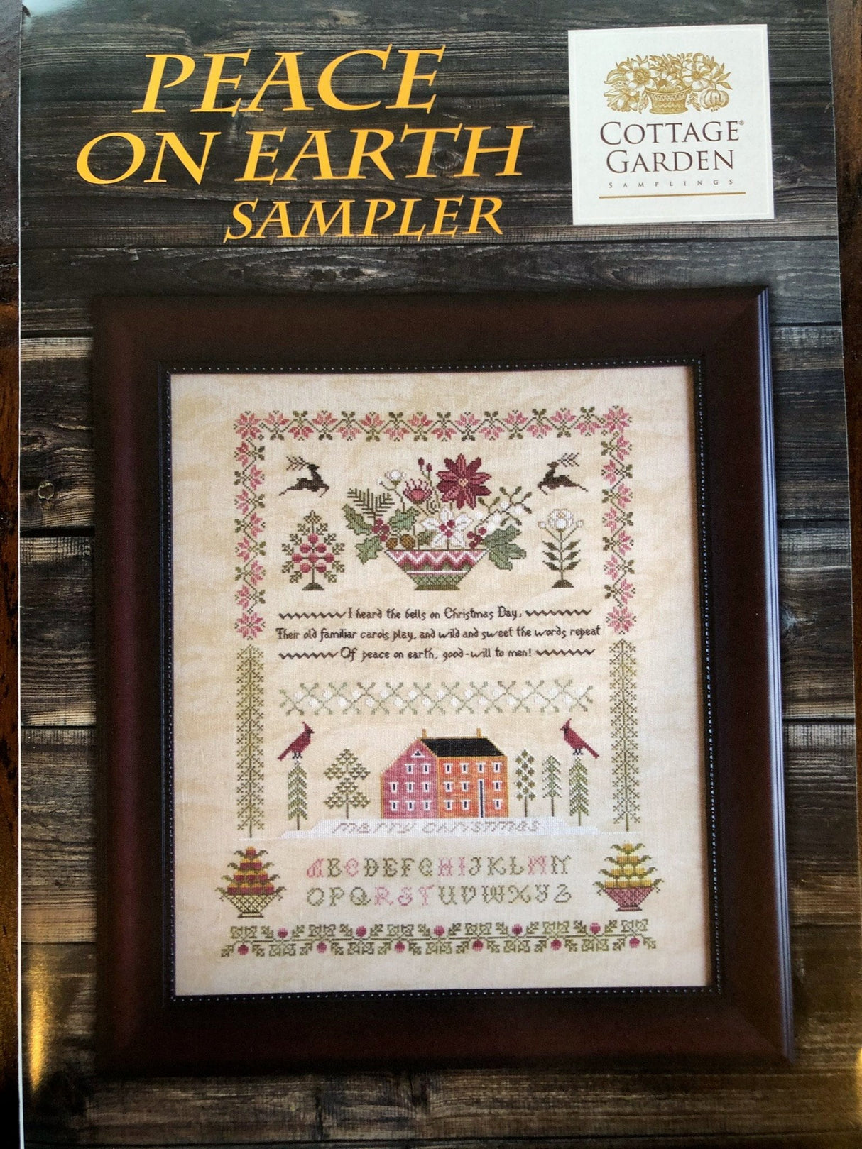 Peace On Earth - Cross Stitch Chart - Cottage Garden Samplings