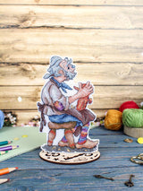 Kit de punto de cruz Papa Carlo SR-1177 MP Studia | Kit plástico 14 ct