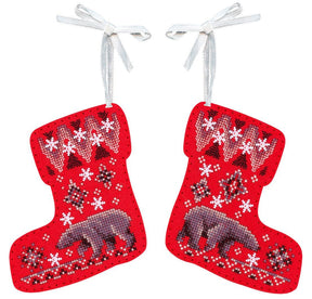 MP Studia ST-1097 Boots with Bears. Set of 2