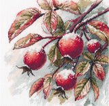 Kit de punto de cruz Oven S1735 Winter Dreams – Sueños de Invierno 17x17 cm