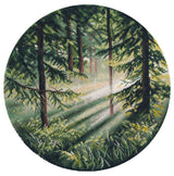 Kit de punto de cruz Oven S1730 Play of Light – Juego de Luz en el Bosque 25x25 cm