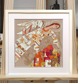 Kit de Punto de Cruz OVEN 1684 – Guardian Angel