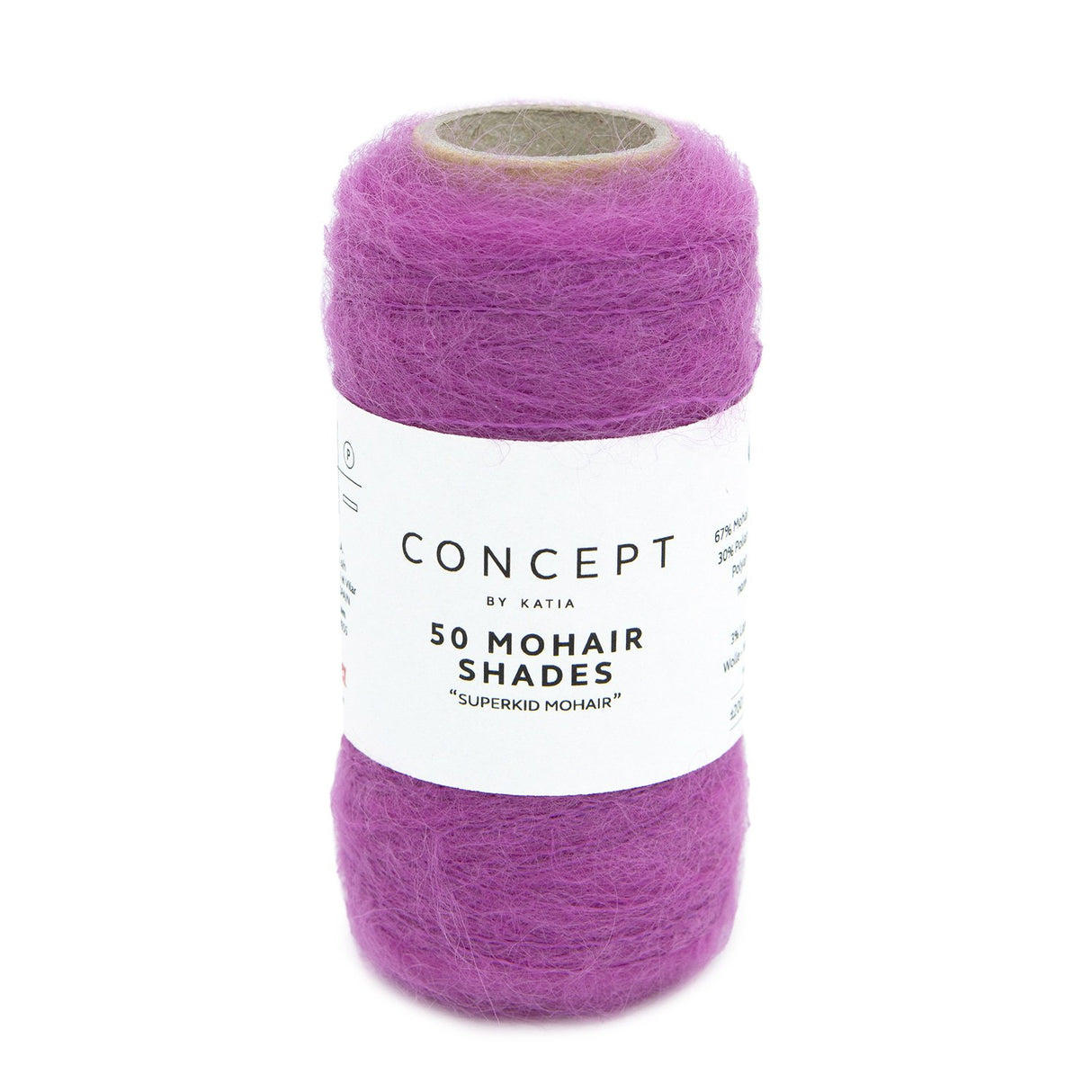 Katia 50 MOHAIR SHADES - 50 colors for your winter creations