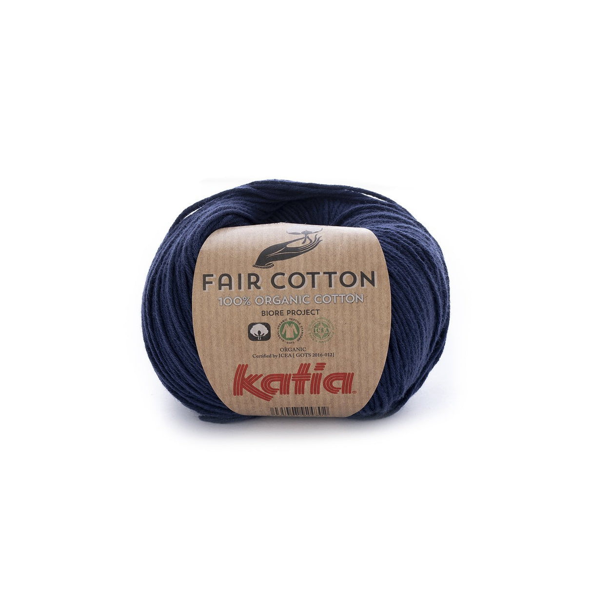 Lana Fair Cotton - Hilo de 100% algodón orgánico de Katia