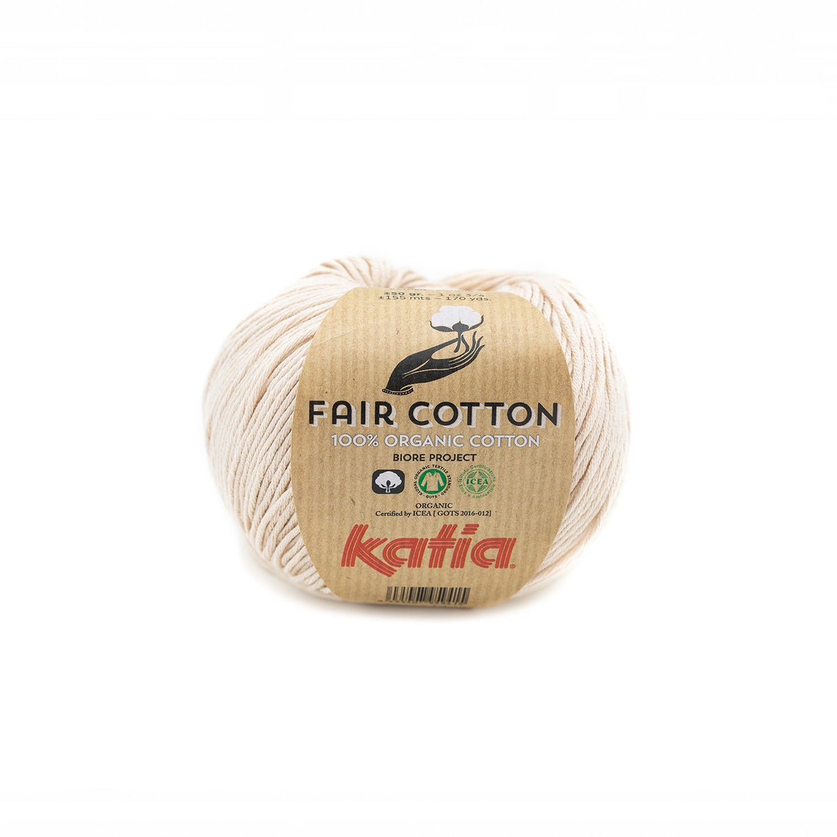 Lana Fair Cotton - 100% Bio-Baumwollgarn von Katia