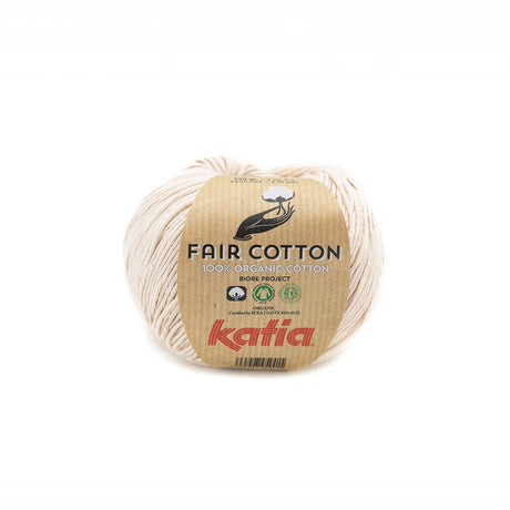 Lana Fair Cotton - Hilo de 100% algodón orgánico de Katia