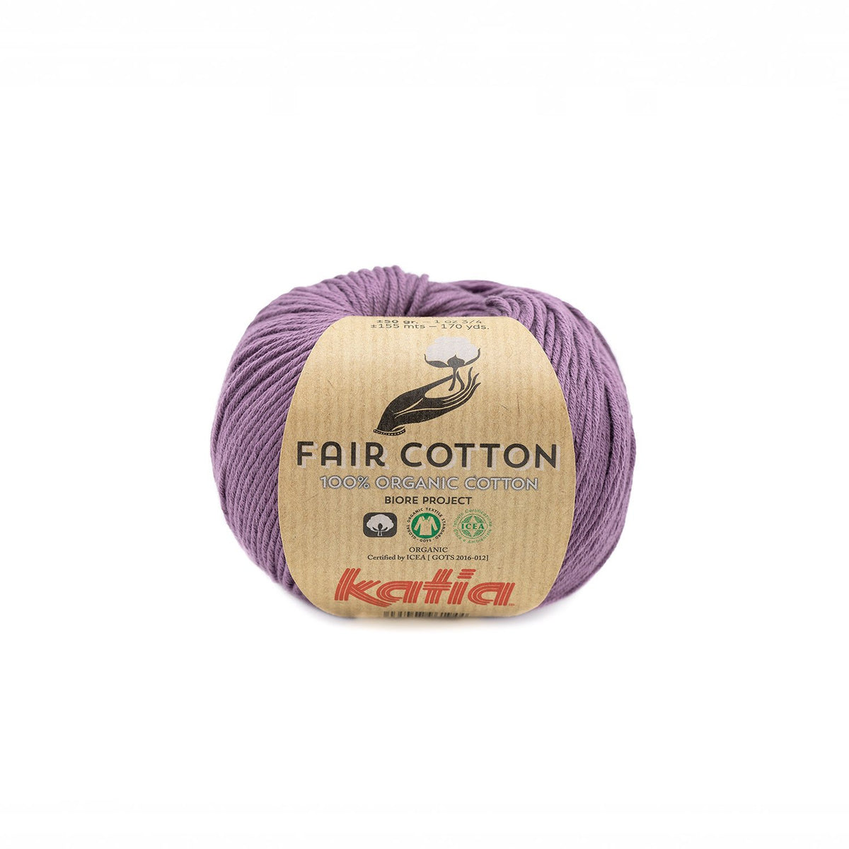 Lana Fair Cotton - 100% Bio-Baumwollgarn von Katia