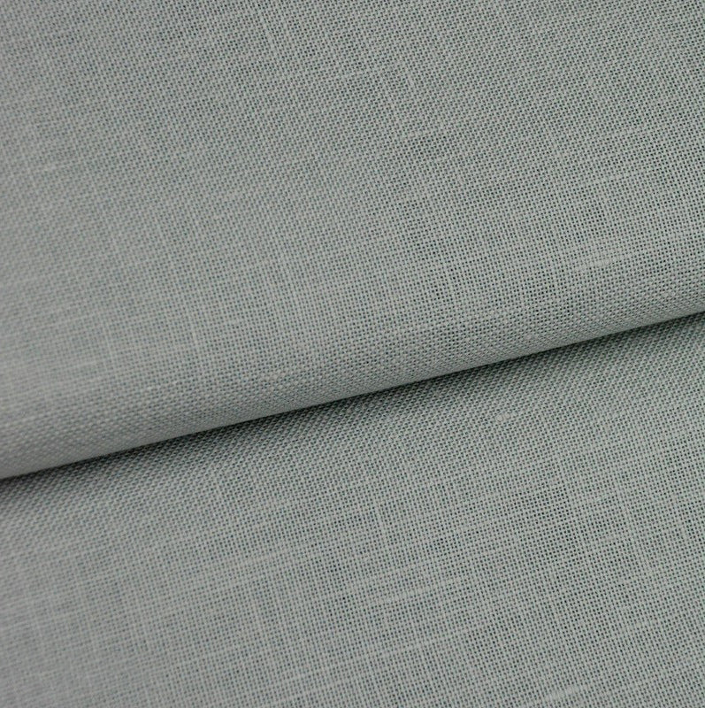 Tela Cashel 28 ct Zweigart 100% lino color verde salvia para punto de cruz