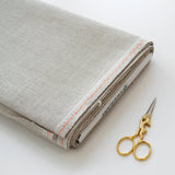 tela de lino belfast 32 ct zweigart plegada color 3609 natural