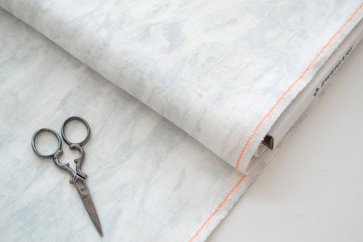 tela zweigart belfast 32 ct lino marmoleado para bordado