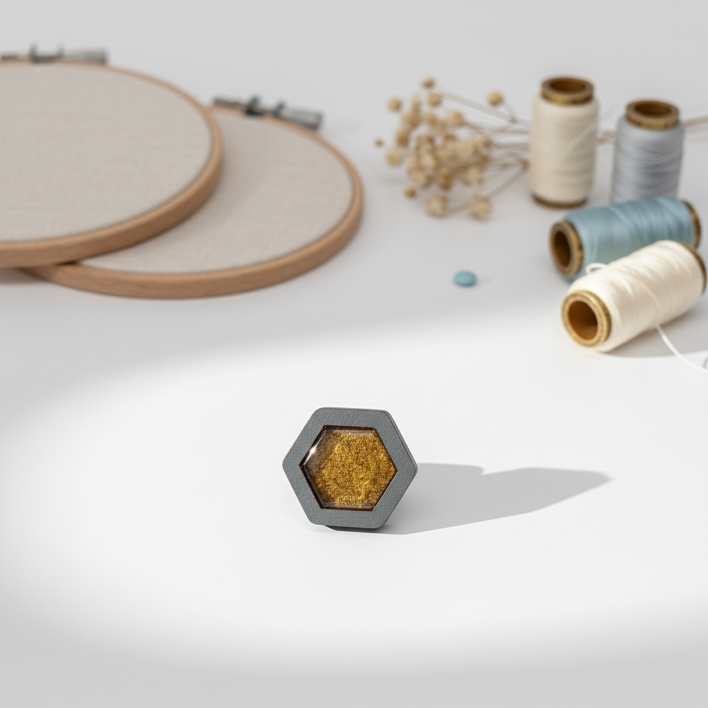 Magnets for Hexagonal Needles with Epoxy Resin by Wizardi KF059/113