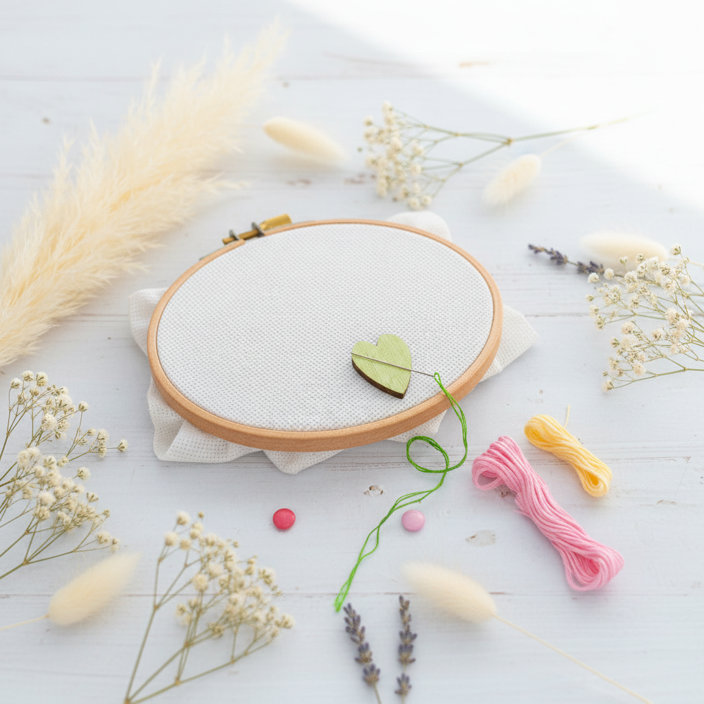 Aimant Wizardi Needleminder « Cœur vert » KF059/61G