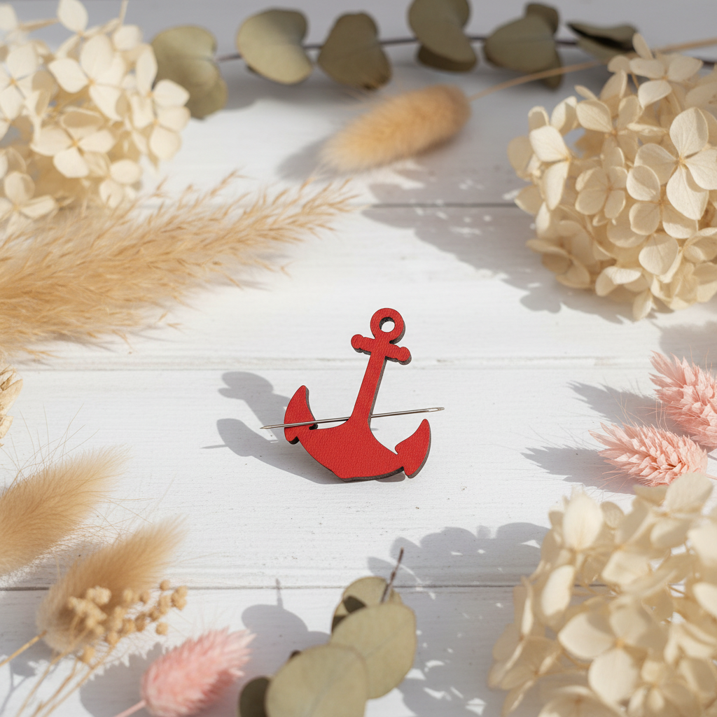 Needleminder Needle Magnet. Anchor. KF059/39 Wizardi